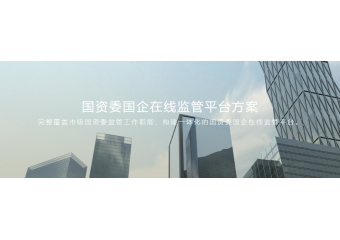 致远互联 国资委国企在线监管平台方案