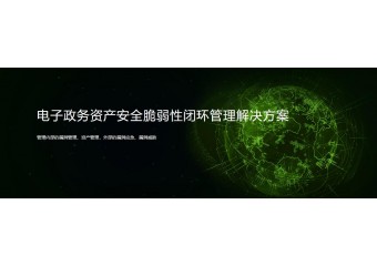 绿盟 电子政务资产安全脆弱性闭环管理解决方案